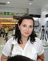 Irina, travel agent Uzbekistan